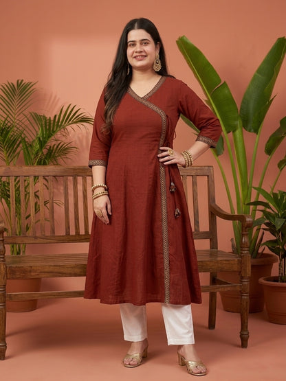 Comfortable Anarkali Cotton Kurti
