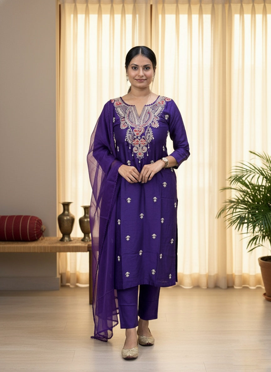 Dola Silk suit For Women