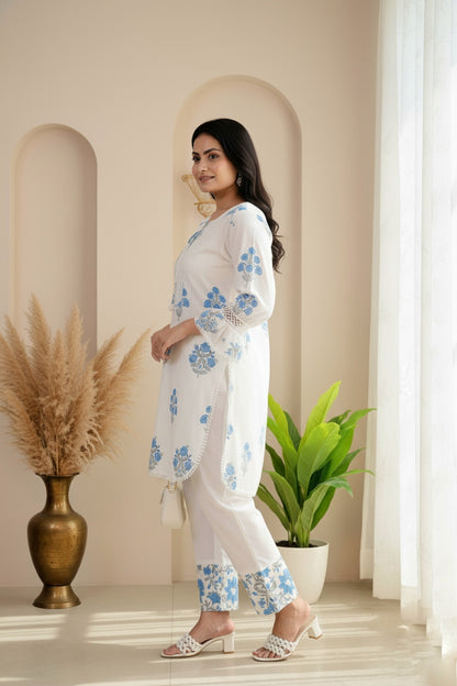 Cotton Kurta Set For Women