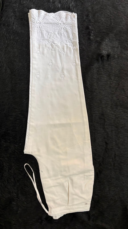 Cotton chikankari hakuba pants