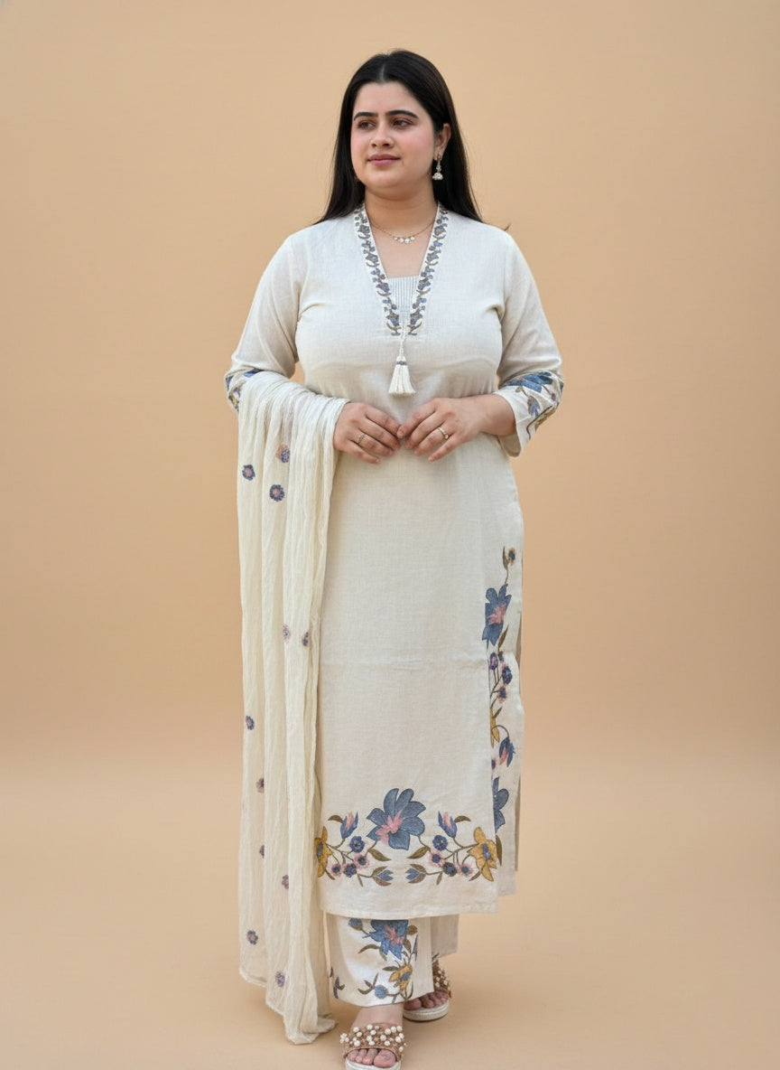 Bani Cotton kurta Set with dupatta