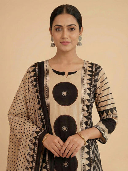 Kiara Cotton kurta Set with dupatta