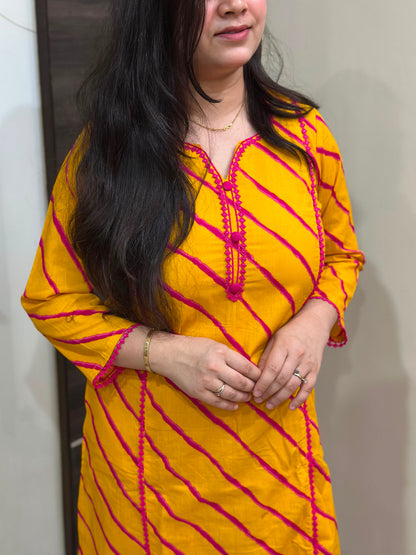 Mehar premium cotton Kurta & Pant