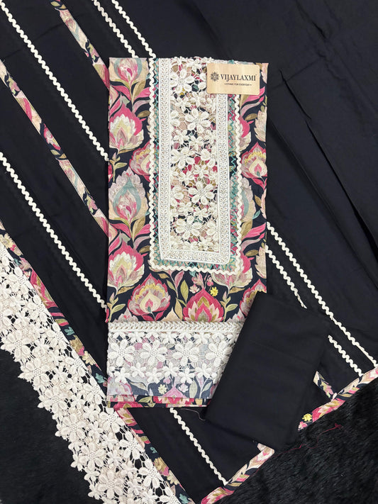 Cotton Suit Material with Cotton Dupatta