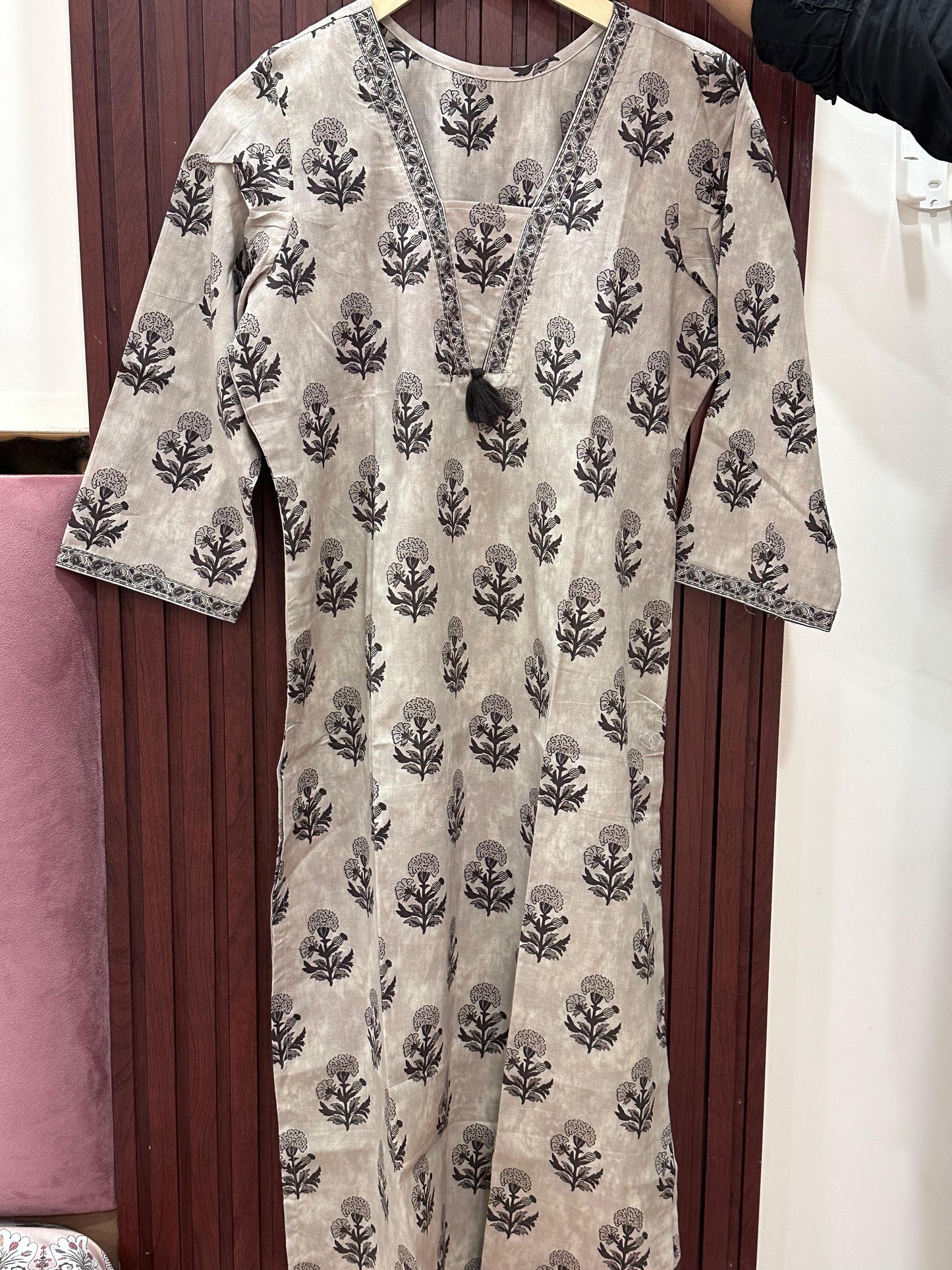 Ruhani Cotton kurta set for women dabu