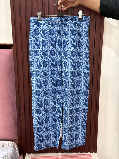 Ruhani Cotton kurta set for women indigo