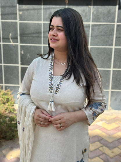 Bani Cotton kurta Set with dupatta