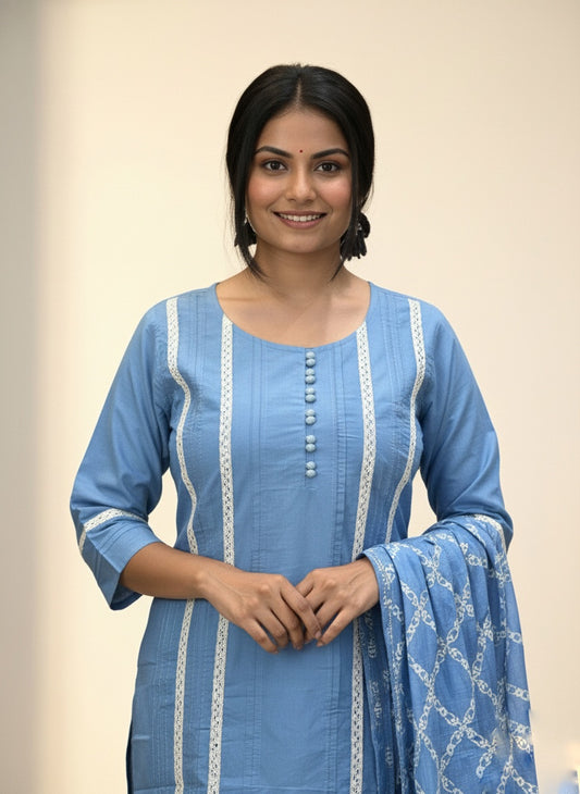 Cotton Suit Set For Women