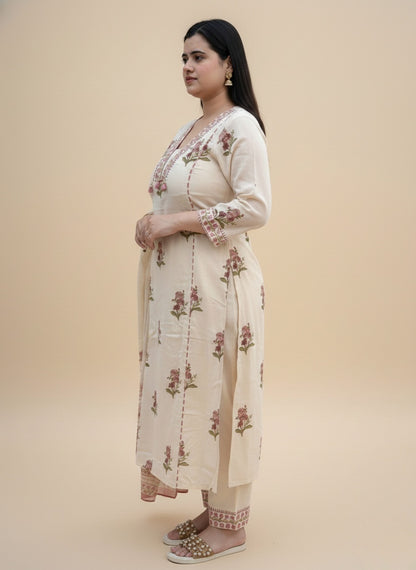 Bani Cotton kurta Set with dupatta