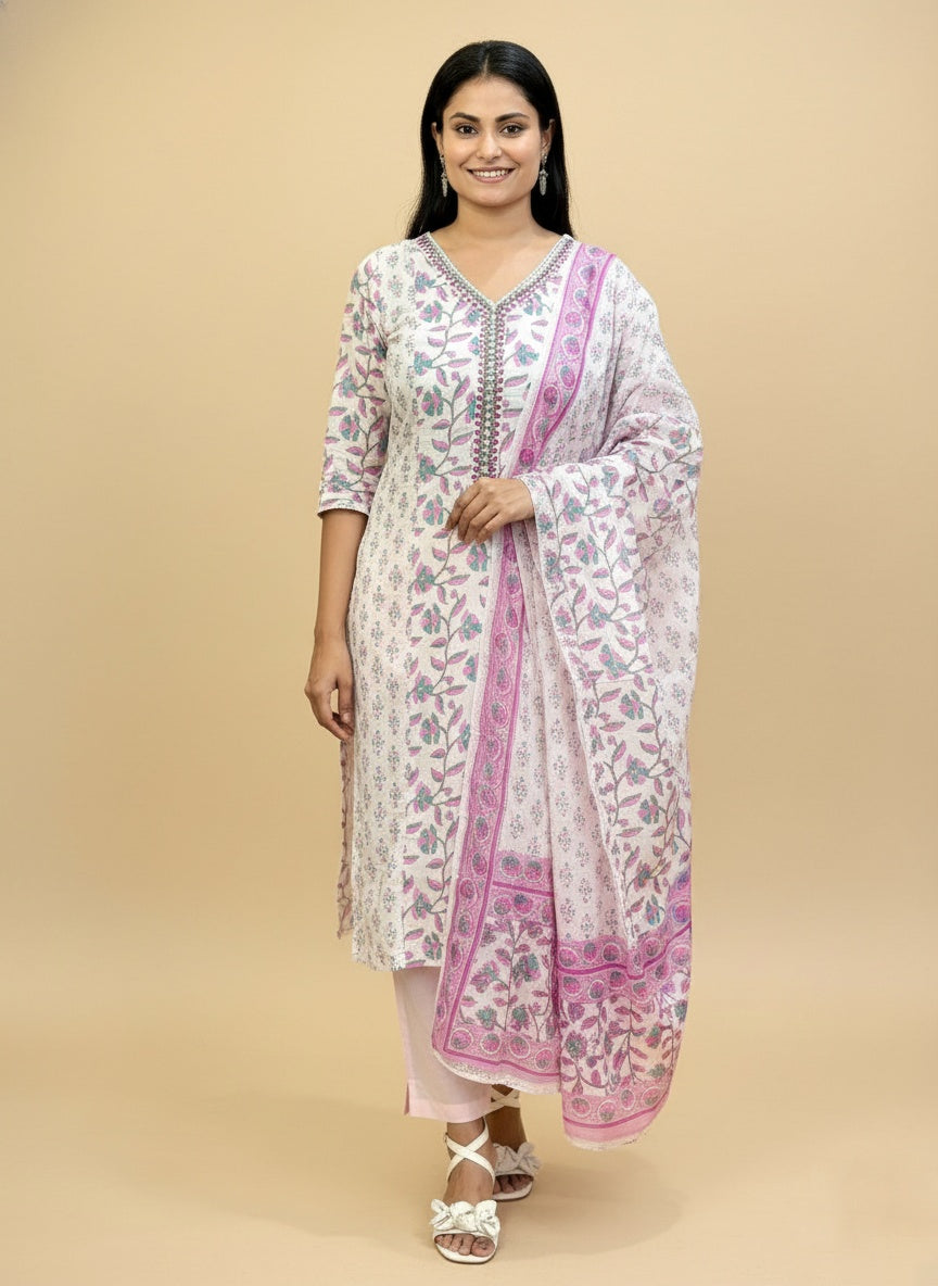 Premium Cotton Suit For Women