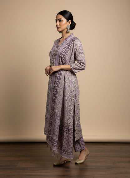 Bagru Print Cotton Suit