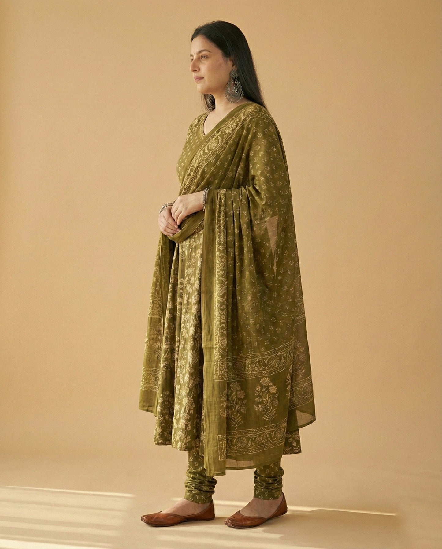 Kiara Cotton kurta Set with dupatta