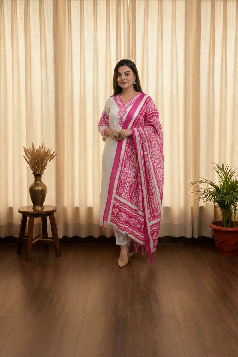 Amayra Cotton Flex Kurta set with pants