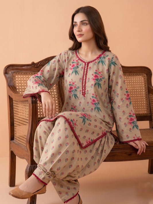 Jasmine Farshi Salwar Suit Green