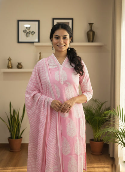 Premium Cotton Suit For Women