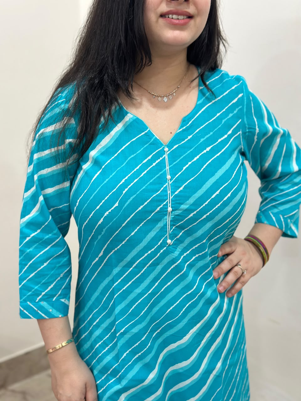 Gulzar Leheriya cotton kurti