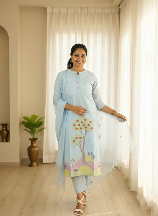 Cotton Kurta Set for Women