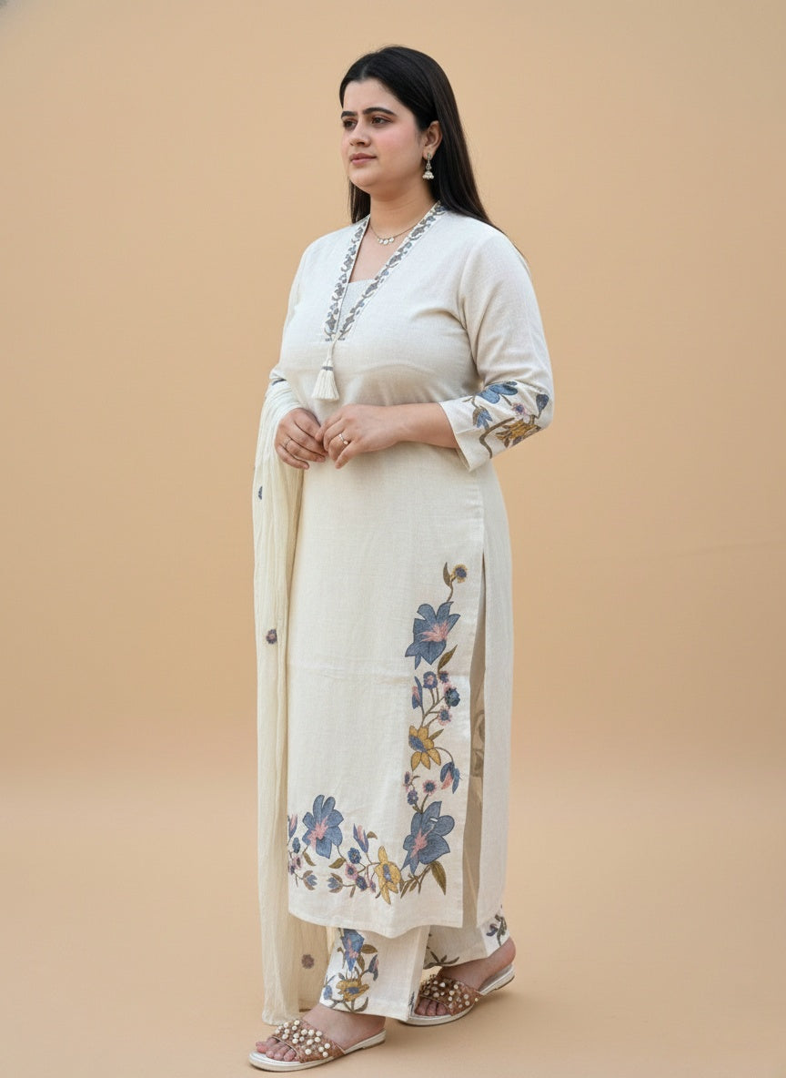 Bani Cotton kurta Set with dupatta