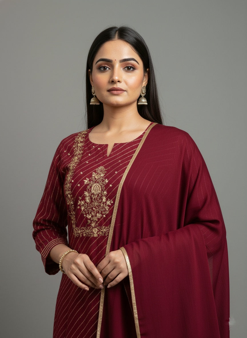 Muslin skirt set WN01