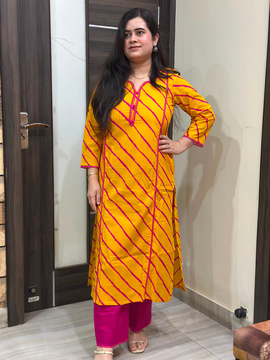 Mehar premium cotton Kurta & Pant
