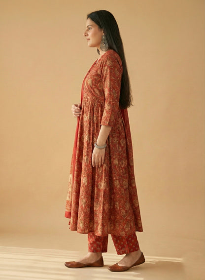 Kiara Cotton kurta Set with dupatta