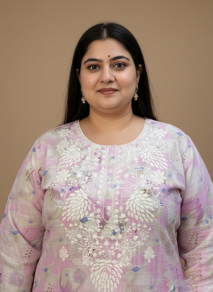 Linen Cotton Suit Set