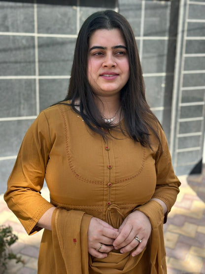 Bani Cotton kurta Set with dupatta