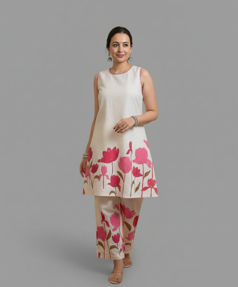 Kiara Cotton Cord Set for women