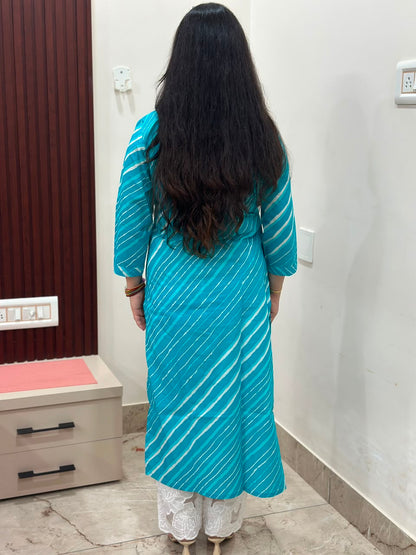 Gulzar Leheriya cotton kurti