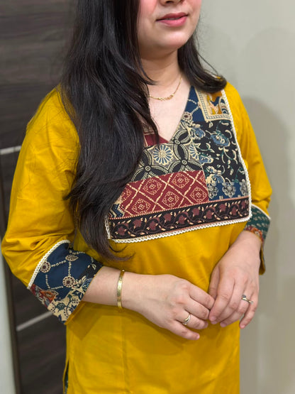 Mehar premium cotton Kurta & Pant