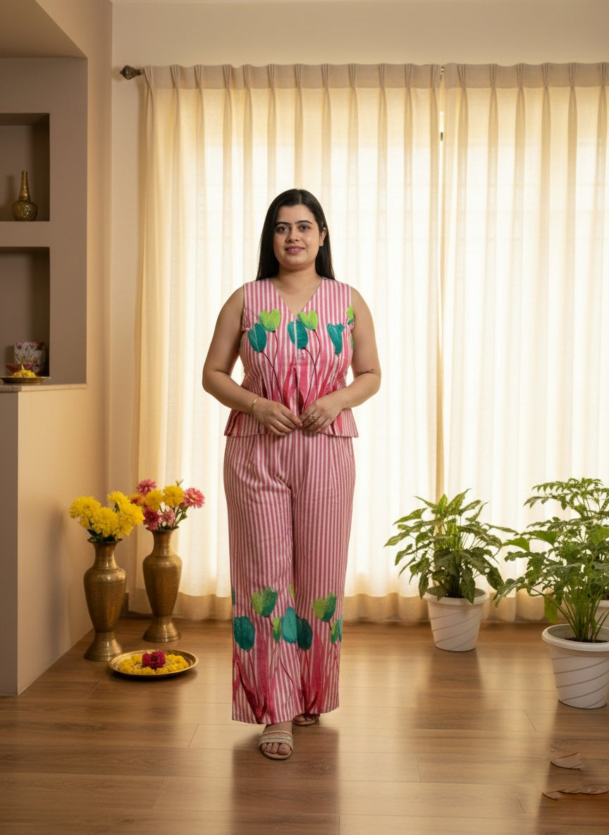 Kiara Cotton Cord Set for women