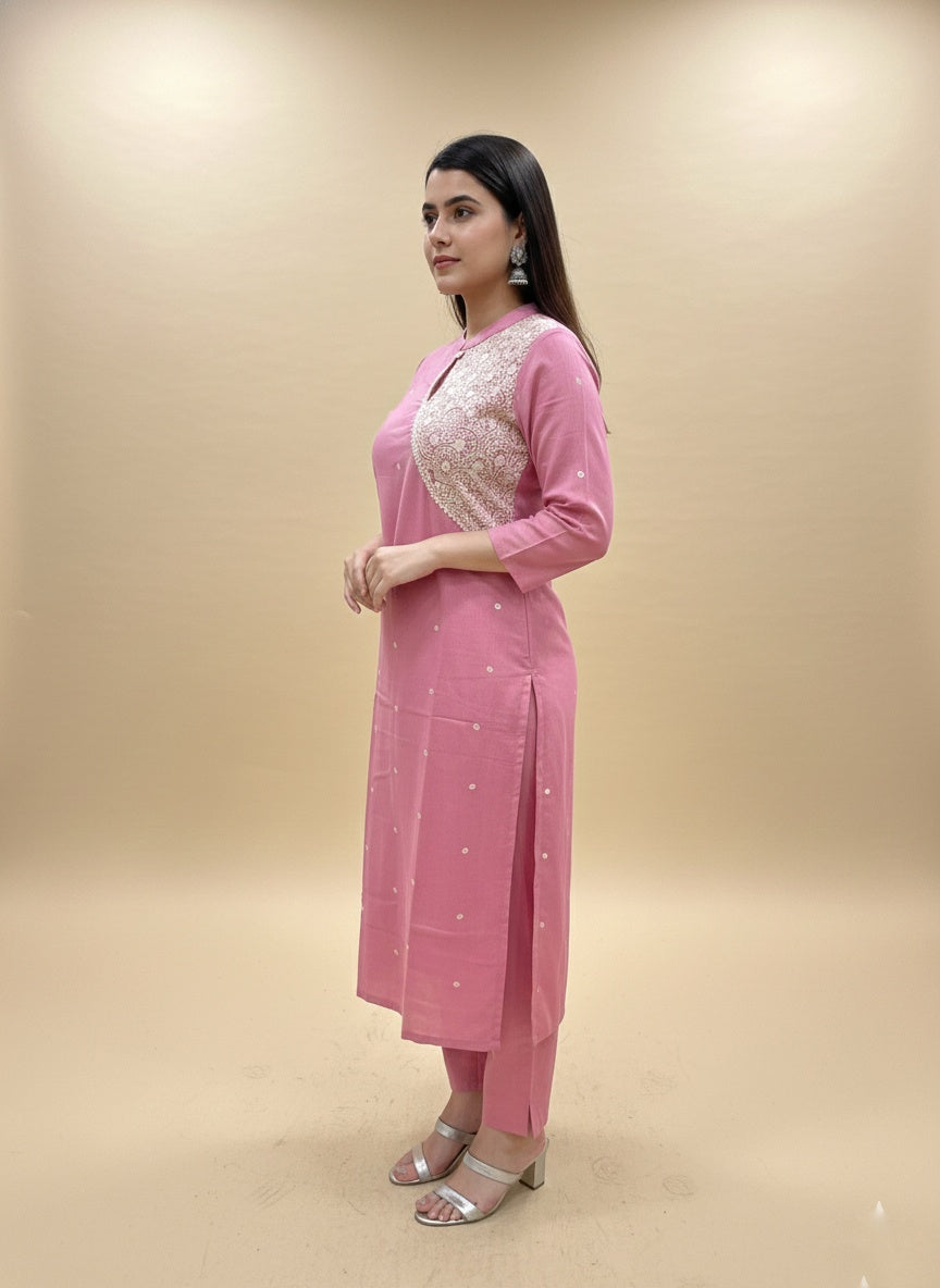 Cotton Kurta Set