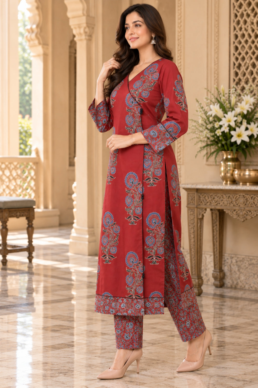 Ruhani Cotton kurta set for women res