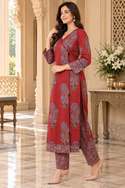 Ruhani Cotton kurta set for women res