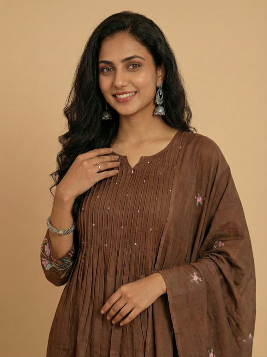 Kiara Cotton kurta Set with dupatta