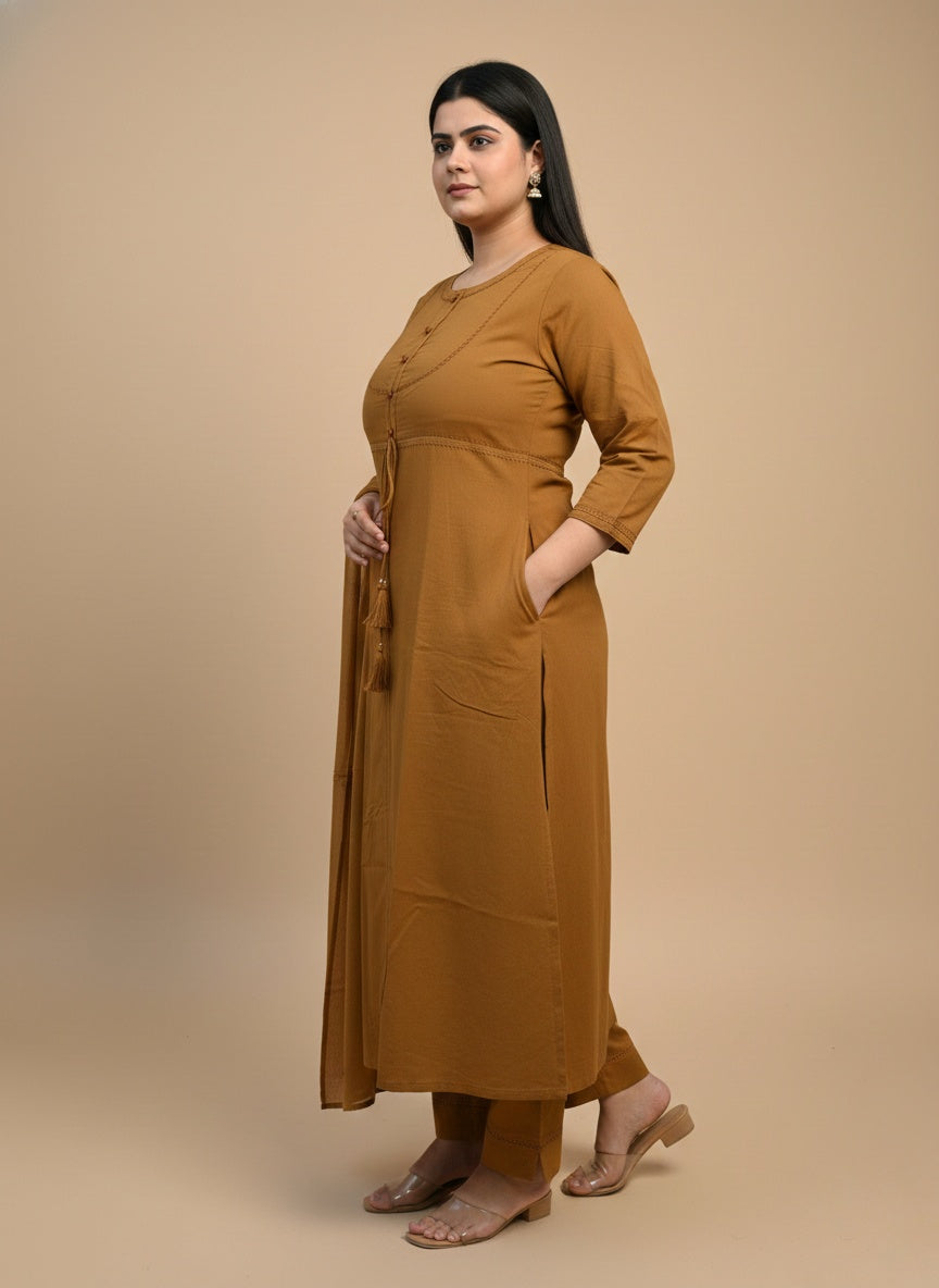 Bani Cotton kurta Set with dupatta