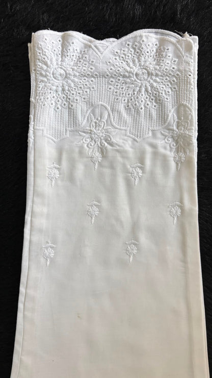 Cotton chikankari hakuba pants