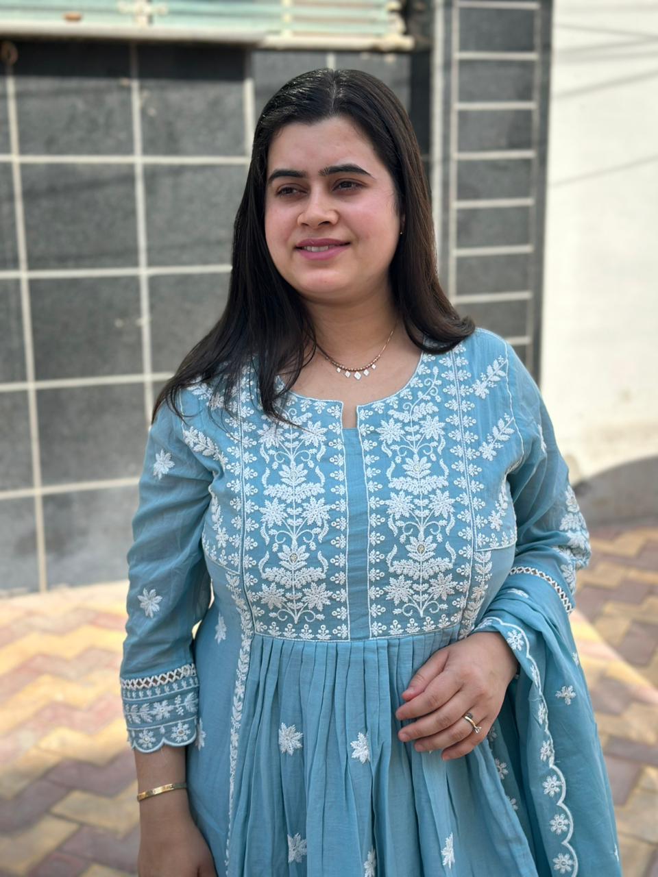 Bani Cotton kurta Set with dupatta