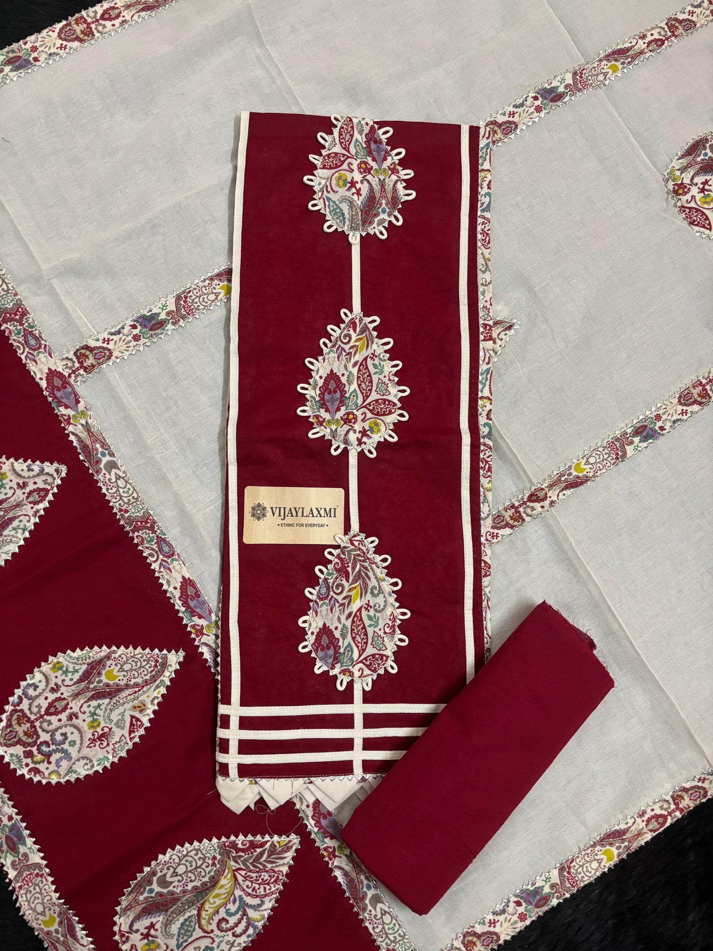 Cotton Suit Material with Cotton Dupatta
