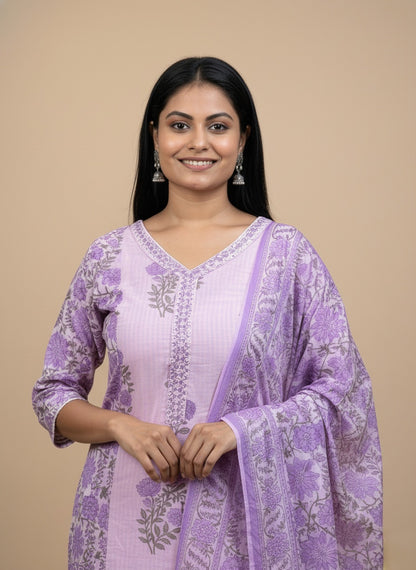 Premium Cotton Suit For Women