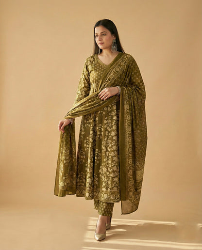 Kiara Cotton kurta Set with dupatta