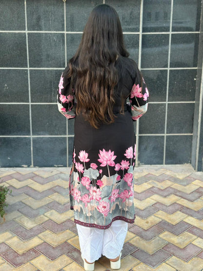 Airy Cotton kalamkari kurti for women