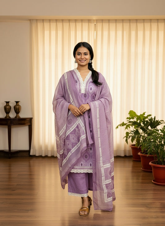 Soft Cotton Suit For Women