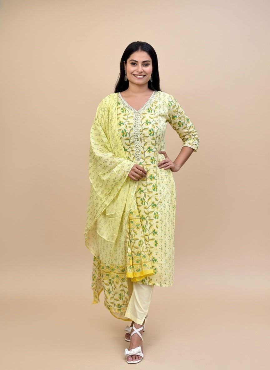 Premium Cotton Suit For Women