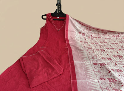 Kiara Cotton kurta Set with dupatta