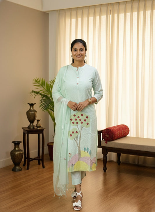 Cotton Kurta Set for Women