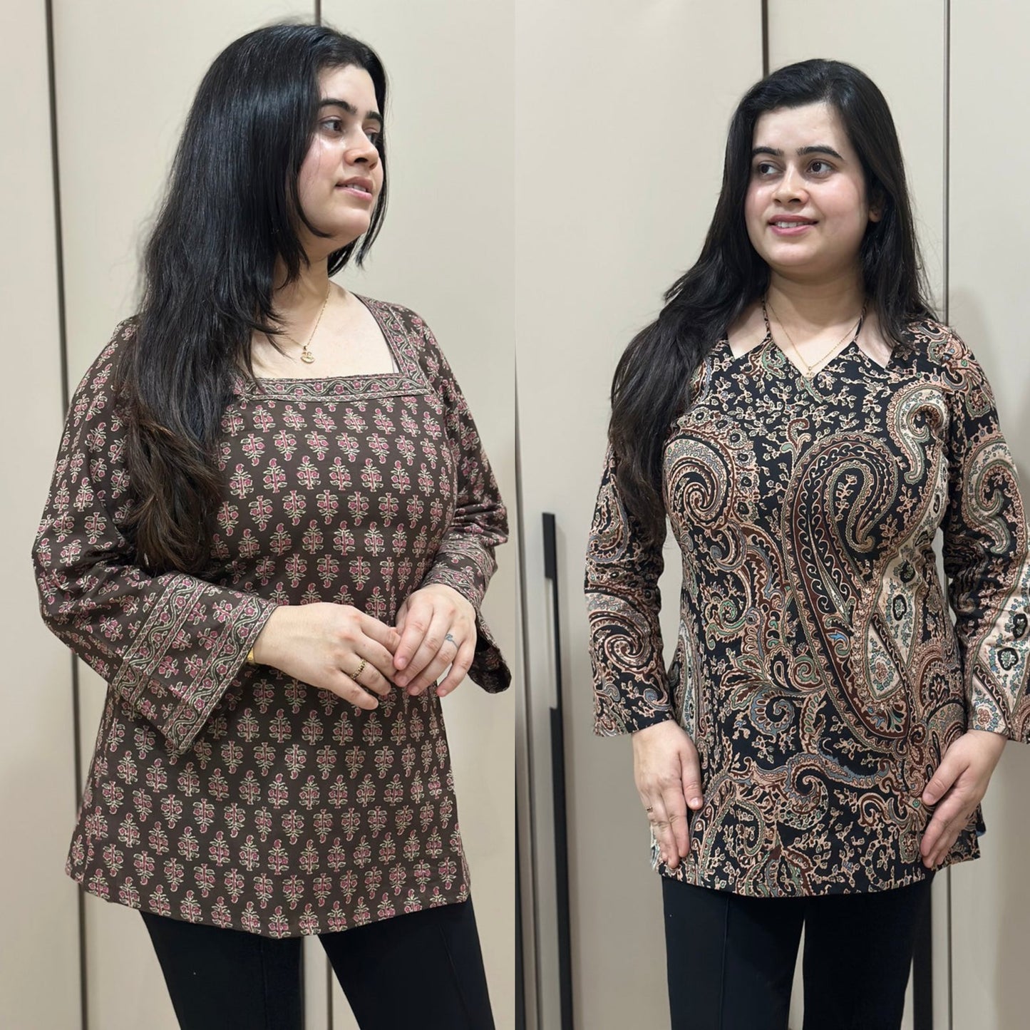 Jasmine short kurti combo of two