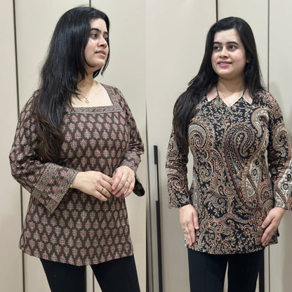Jasmine short kurti combo of two