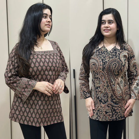 Jasmine short kurti combo of two