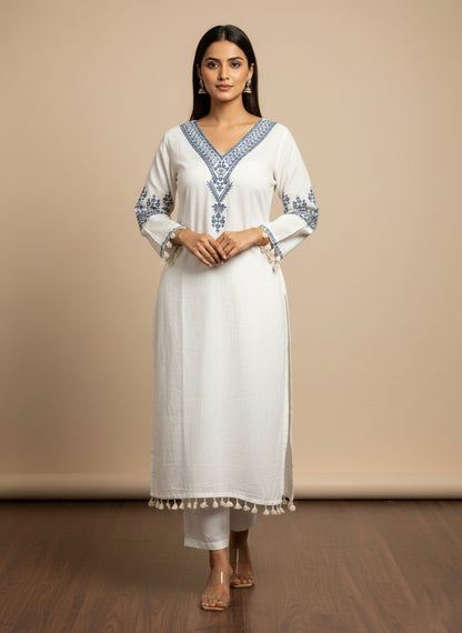Amayra Cotton Flex Kurta set with pants